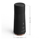 Arcadia Go Portable Rechargeable Turkish Coffee Maker, Black