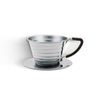 Kalita Wave 155 Basic Pour Over Coffee Kit - Stainless Steel