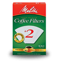 Melitta Coffee Filters - #2 White - 100 Count